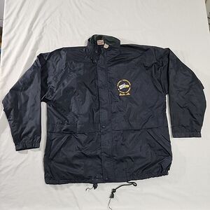 Vintage National Association of Letter Carriers Boston, MA Mens XL Blue‎ Jacket